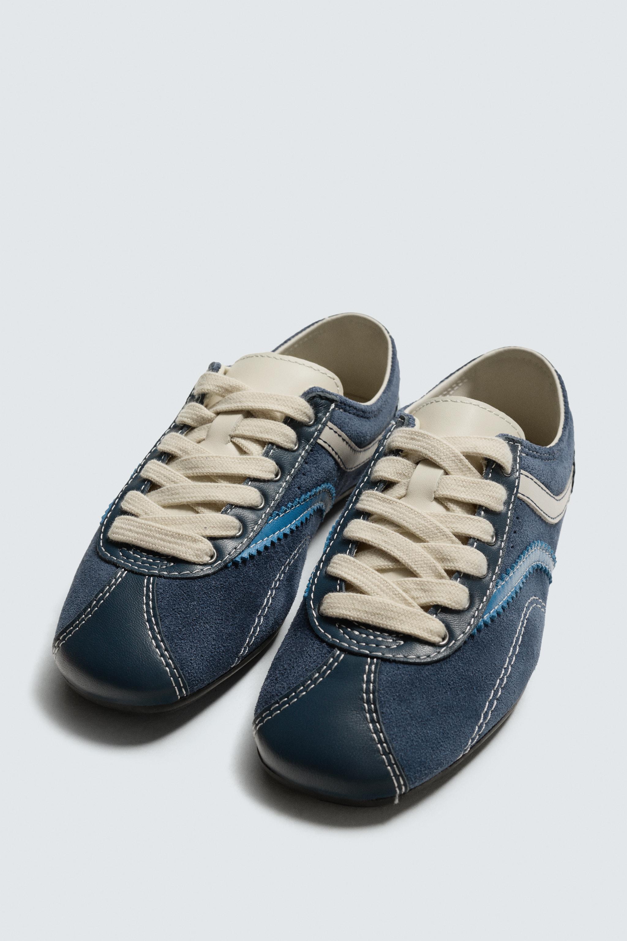 TENNIS EN CUIR HARRY LAMBERT FOR ZARA X DISNEY